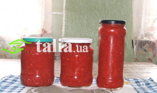 Рецепт. Аджика сырая острая (без помидоров) Рецепт. Аджика сырая острая (без помидоров)