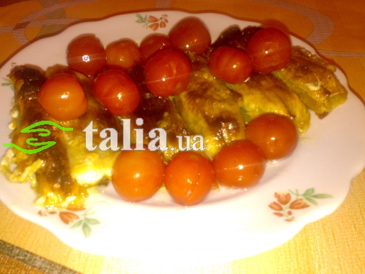 Рецепт. Фаршированный лук-порей запечённый в духовке