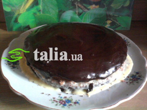 Рецепт. Шоколадная глазурь для торта