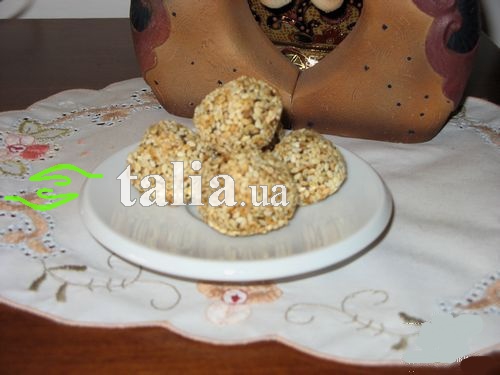 Рецепт. Козинаки из кунжута и меда