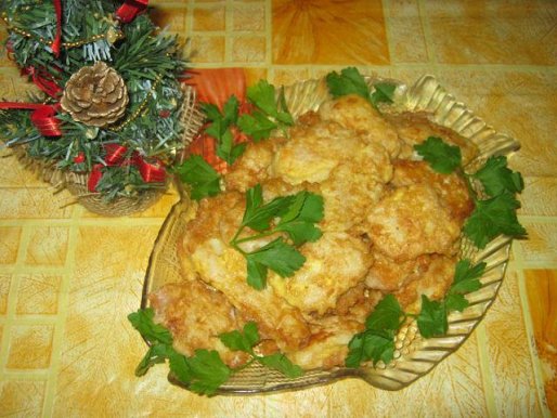 Рецепт. Кляр для рыбы классический