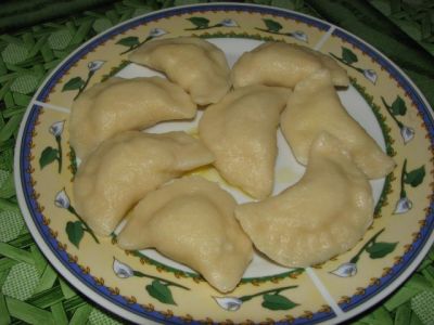 Рецепт. Вареники на пару Рецепт. Вареники на пару