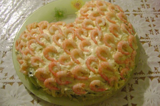 Рецепт. Салат "Сердечко"